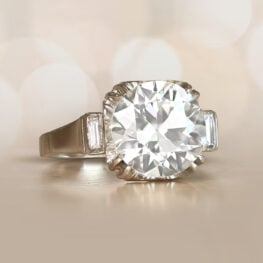 Debonair Ring old European cut diamond ring 14378-Artistic-1000PX