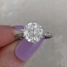 Antique Art Deco Era Engagement Ring - Chelsea Ring 14818 F5