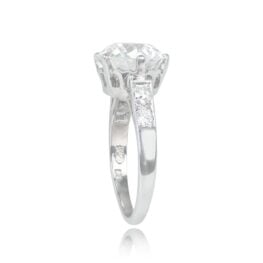 3.42ct Old European Diamond Engagement Ring - Gatineau Ring 14885 TSV