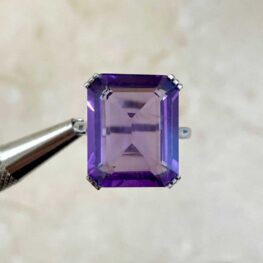 Galena Ring handcrafted in platinum