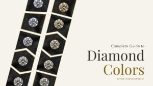 colored diamonds ranging from d to z in artistic layout